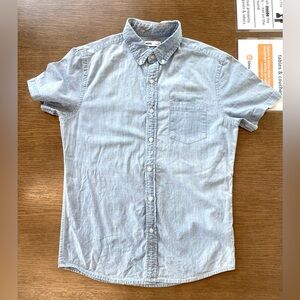 Sonoma short sleeve shirt men S 100% Cotton